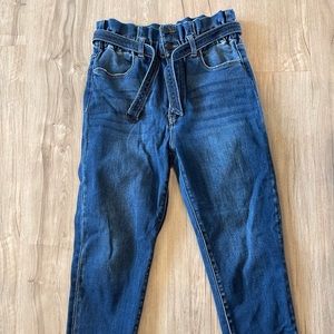 Kancan high-wasted boyfriend style jeans
